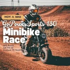 GPS 180 Minibike Race Entry 2023