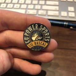 Lil' Rascal Enamel Pin -TrailMaster shop IMG 4841 1 85798.1608147368