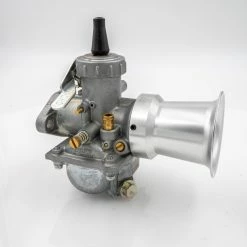 Mikuni Velocity Stack, 44mm ID -TrailMaster shop Mikuni Velocity Stack 3Silver 27807.1623426021